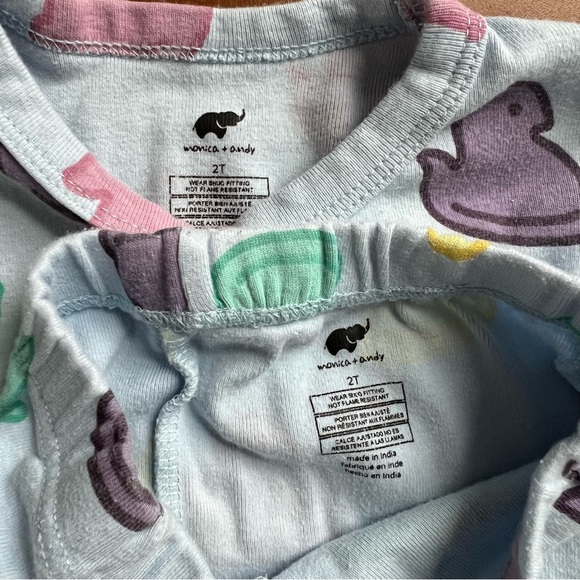 MONICA + ANDY Peeps PJs, 2T - Picture 4 of 8